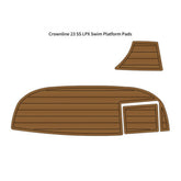 Crownline 23 SS LPX Swim Platform Traction Mats Eva Foam Boat Flooring Marine Decking Hzchione