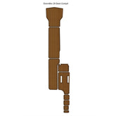 Domn8tor 25 Deck Cockpit Boat EVA Faux Teak Deck Floor Traction Mats Eva Foam Boat Flooring Marine Decking Hzchione