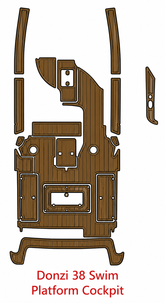 Donzi 38 Swim Platform Cockpit Traction Mats Eva Foam Boat Flooring Marine Decking Hzchione