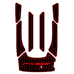 2012-2018 Yamaha FZR SVHO EVA Foam Boat Flooring Jet Ski Traction Mats Hzchione Black Red