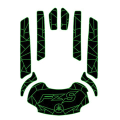2008-2011 Yamaha WaveRunner FX FX1800 SHO EVA Foam Boat Flooring Jet Ski Traction Mats Hzchione Black Green-FZS