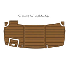 Four Winns 328 Vista Swim Platform Traction Mats Eva Foam Boat Flooring Marine Decking Hzchione