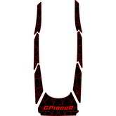2021-2024 Yamaha GP1200R GP1300R GP1800R EVA Foam Boat Flooring Jet Ski Traction Mats Hzchione Black Red