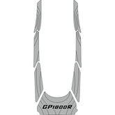 2021-2024 Yamaha GP1200R GP1300R GP1800R EVA Foam Boat Flooring Jet Ski Traction Mats Hzchione Light Gray Black