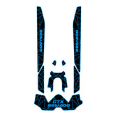2019-2024 Sea Doo GTX PRO Customize Jet Ski Mats Hzchione Black Blue-Sea Doo+GTX