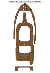 Grady White Canyon 30 Swim platform Cockpit Traction Mats Eva Foam Boat Flooring Marine Decking Hzchione