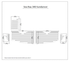 2000 Sea Ray Sundancer 340 Eva Foam Boat Flooring Faux Teak Boat Deck Foam Boat Decking Marine Mat Cockpit Swim Platform Pads Hzchione