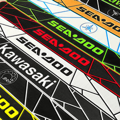 Hzchione PWC Traction Gunnel Pad Non-Slip Jet Ski Side Mat Hzchione