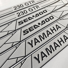 Hzchione PWC Traction Gunnel Pad Non-Slip Jet Ski Side Mat 40 in*2.5 in Hzchione