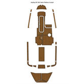 HeyDay WT 2DC Swim Platform Cockpit Pad Traction Mats Eva Foam Boat Flooring Marine Decking Hzchione