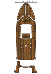 Hydrasport 28 Swim Platform Cockpit Traction Mats Eva Foam Boat Flooring Marine Decking Hzchione