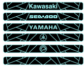 Hzchione PWC Traction Gunnel Pad Non-Slip Jet Ski Side Mat Hzchione