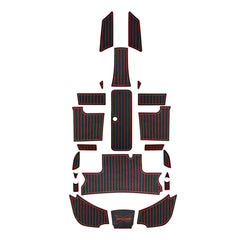2004-2012 Sea Doo Speedster 200 Traction Mats Eva Foam Boat Flooring Marine Decking Hzchione Black Red