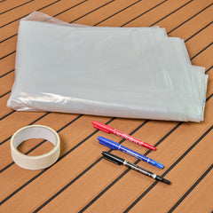 Hzchione Template Tool Kits Film Laminating Tool Kit For Boat Flooring Hzchione