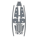 Jackson Kayak Big Rig Kayak Kit Kayak Boat Deck Pad Kit Hzchione