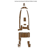 Jeanneau Cap Camarat 9.5 WA Swim Platform Cockpit Traction Mats Eva Foam Boat Flooring Marine Decking Hzchione