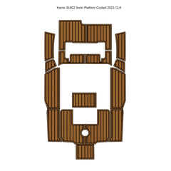 Karnic SL 602 Swim Platform Cockpit Traction Mats Eva Foam Boat Flooring Marine Decking Hzchione