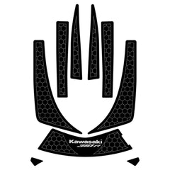 2007-2022 Kawasaki Ultra LX /250/260/300/310 Jet Ski Boat Flooring EVA Foam Decking Sheet Traction Mat Hzchione Black Dark Gray-310R