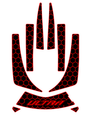 2007-2022 Kawasaki Ultra LX /250/260/300/310 Jet Ski Boat Flooring EVA Foam Decking Sheet Traction Mat Hzchione Black Red-Ultra