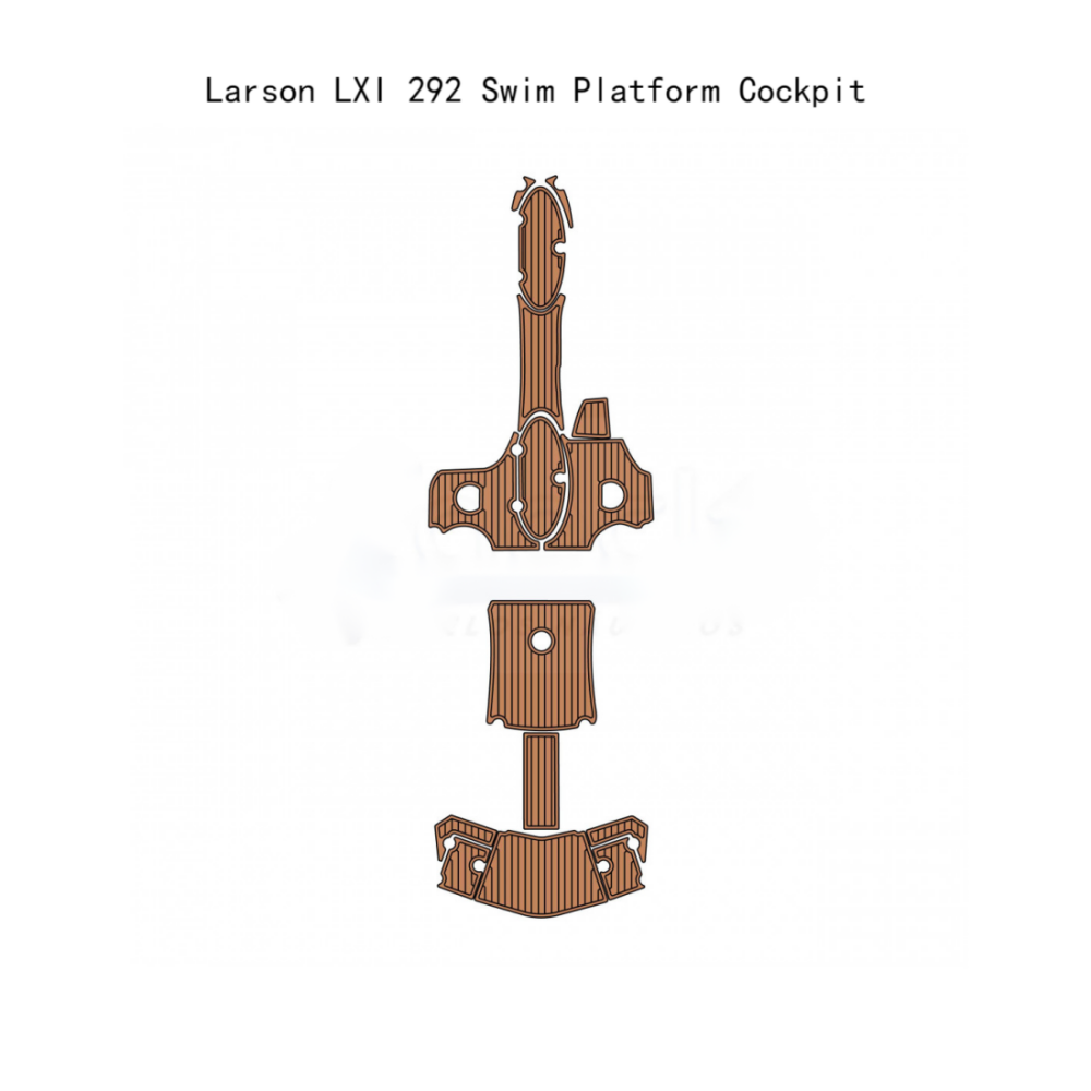 Larson LXI 292 Swim Platform Cockpit Traction Mats Eva Foam Boat Flooring Marine Decking Hzchione