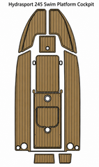 Mako 25 A Swim Platform Cockpit Traction Mats Eva Foam Boat Flooring Marine Decking