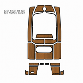 Quicksilver 605 Open Swim Platform Cockpit Boat Traction Mats Eva Foam Boat Flooring Marine Decking Hzchione