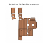 Quicksilver 755 Swim Platform Cockpit Mat Traction Mats Eva Foam Boat Flooring Marine Decking Hzchione
