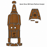 Quicksilver 805 Swim Platform Cockpit Pad Traction Mats Eva Foam Boat Flooring Marine Decking Hzchione