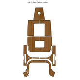 RIB 750 Swim Platform Cockpit Traction Mats Eva Foam Boat Flooring Marine Decking Hzchione