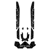 2025 Sea Doo RXT-X Customize Jet Ski Mats Non-Slip Motorboat Traction Mat Hzchione Black Gray-RXT X 350