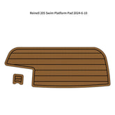 Reinell 205 Swim Platform Pad Boat EVA Teak Deck Floor Mat Cockpit Mat Traction Mats Eva Foam Boat Flooring Marine Decking Hzchione