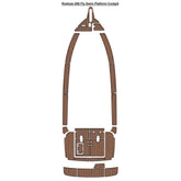 Rodman 800 Fly Swim Platform Cockpit Traction Mats Eva Foam Boat Flooring Marine Decking Hzchione
