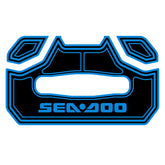 Sea-Doo 4.2 Gal (16 L) LINQ Cooler Pad Charcoal Gray Neon Yellow Hzchione Black Blue