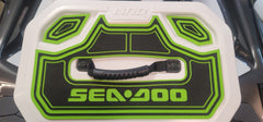 Sea-Doo 4.2 Gal (16 L) LINQ Cooler Pad Charcoal Gray Neon Yellow Hzchione