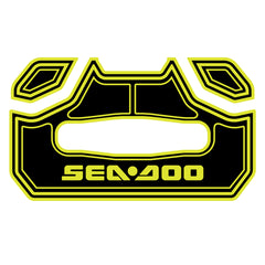 Sea-Doo 4.2 Gal (16 L) LINQ Cooler Pad Charcoal Gray Neon Yellow Hzchione Black Neon Yellow