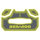 Sea-Doo 4.2 Gal (16 L) LINQ Cooler Pad Charcoal Gray Neon Yellow Hzchione Charcoal Gray Neon Yellow