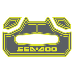 Sea-Doo 4.2 Gal (16 L) LINQ Cooler Pad Charcoal Gray Neon Yellow Hzchione Charcoal Gray Neon Yellow