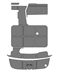 1995 Sea Ray 370 Sundancer Eva Foam Boat Flooring Faux Teak Boat Deck Foam Boat Decking Marine Mat Cockpit Swim Platform Pads Hzchione Light Gray Black