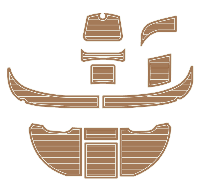 2006 Sea Ray Sundeck 240 Eva Foam Boat Flooring Faux Teak Boat Deck Foam Boat Decking Marine Mat Cockpit Swim Platform Pads Hzchione