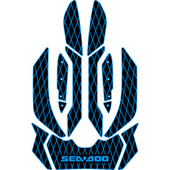 2017-2019 Sea Doo GTR-X 230 Customize Jet Ski Mats Non-Slip Motorboat Traction Mat Hzchione Black Blue