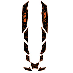 2017-2023 Sea Doo SPARK TRIXX 1 & 2 UP Customize Jet Ski Mats Non-Slip Motorboat Traction Mat Hzchione Black Orange-BRP