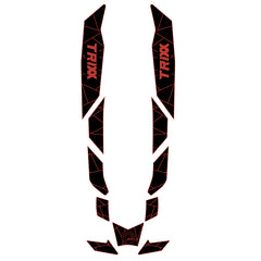 2017-2023 Sea Doo SPARK TRIXX 1 & 2 UP Customize Jet Ski Mats Non-Slip Motorboat Traction Mat Hzchione Black Red-BRP