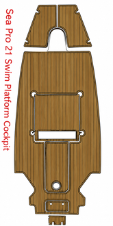 Sea Pro 21 Swim Platform Cockpit Traction Mats Eva Foam Boat Flooring Marine Decking Hzchione