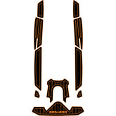 2023 Sea Doo RXP-X 300 APEX Customize Jet Ski Mats Non-Slip Motorboat Traction Mat Hzchione Black Orange