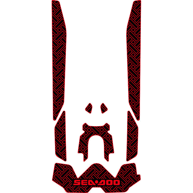 2019-2024 Sea Doo GTX PRO Customize Jet Ski Mats Hzchione Black Red