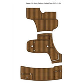 Sessa C35 Swim Platform Cockpit Pad Traction Mats Eva Foam Boat Flooring Marine Decking Hzchione