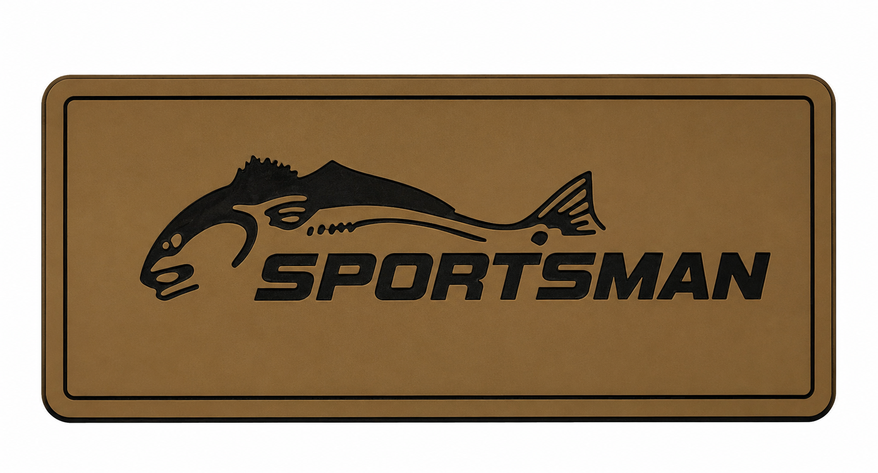Sportsman Boats Helm Pad Hzchione 39" × 16" Brown Black