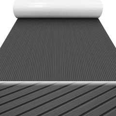 Outdoor EVA Foam Stair Treads, Waterproof Peel-and-Stick Step Pads Hzchione 94.5''x16.1'' Dark Gray