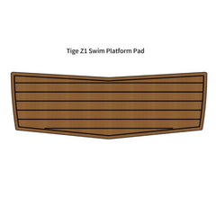 Tige Z1 Swim Platform Step Mat Traction Mats Eva Foam Boat Flooring Marine Decking