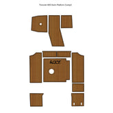 Timoneir 605 Swim Platform Cockpit Traction Mats Eva Foam Boat Flooring Marine Decking Hzchione
